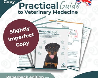 Leicht fehlerhafte Kopie – Vollständiger Leitfaden für Medizin und Veterinärmedizin | Gedruckte Ausgabe | VTNE-Vorbereitung