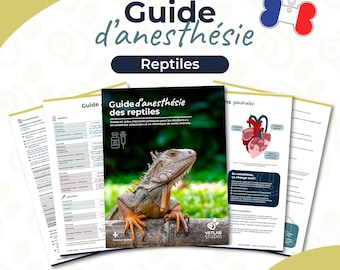 PDF – Leitfaden zur Anästhesie bei Reptilien, Schlangen, Eidechsen und Schildkröten