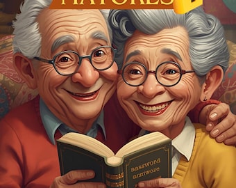 Libro delle password per anziani.