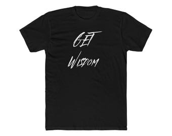 Camiseta blanca lisa de cuello redondo / Camiseta de algodón lisa