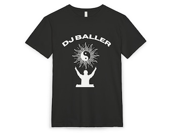 Camiseta blanca lisa de cuello redondo / Camiseta minimalista, tejido suave afelpado.