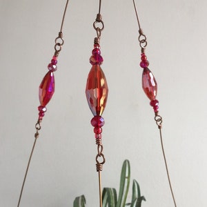 Venus Beaded  Copper Wire  Plant Hanger