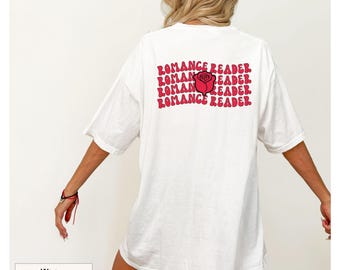 Romance Reader T Shirt, Romance Book Lover Shirt, Gift for Book Lover, Enemies to Lovers, Bookish Merch, Bookish Romance Reader Gift