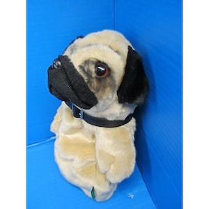 Copritesta per mazza da golf in peluche a forma di carlino Winning Edge Designs 2004, adatto per driver da 460 cc immagine 2