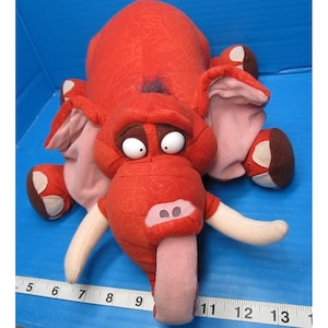 Disney Tarzan Trunk Trick Tantor Elephant Vtg 1998 Mattel Plush Toy 12" Works