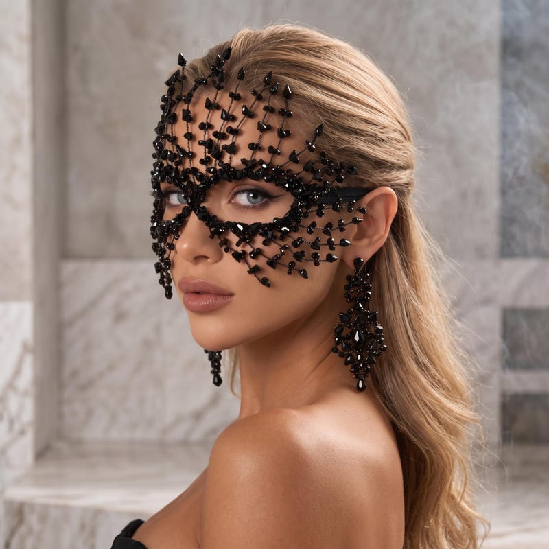 Sparkly Bird Mask - Etsy