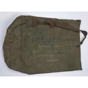 ア*リ様 40s WW2 MILITARY BOSTON BAG WITH ST 40s WW2 MILITARY BOSTON BAG WITH STENCIL