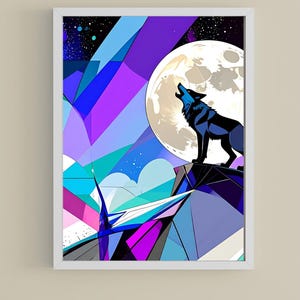 Vollmond Print