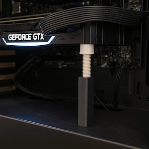 Einstellbarer magnetischer Grafikkern: 3D-gedruckte Anti-Sag-Halterung