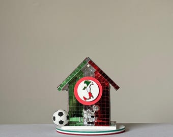 Italien Fußball Dekor Mann Höhle Fußball-Fan Sportraum Andenken Haus