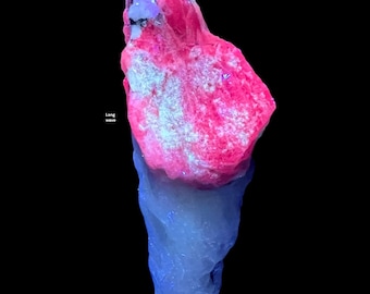 13 Gram Fluorescent Spinel Crystal – Glows Under UV Light, Collectible Mineral Specimen From Afghanistan