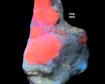 Rare Fluorescent Phosphorescent Purple Color Change Hackmanite Specimen: 60 Gram Mineral from Afghanistan