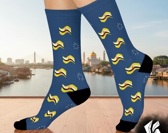 Brunei Socks - Country Cushioned Crew Socks