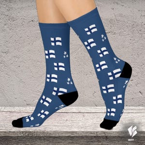 Finland Socks - Nordic Country Cushioned Crew Socks