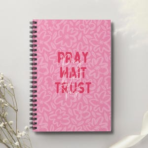 Bible Study Notepad, Bible Journal, Bible study notebook, Christian journal, Notebook, Christian Gift, Gift for women
