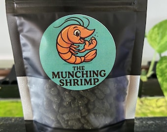 Granulés de crevettes : spiruline, épinards et probiotique - 50 g