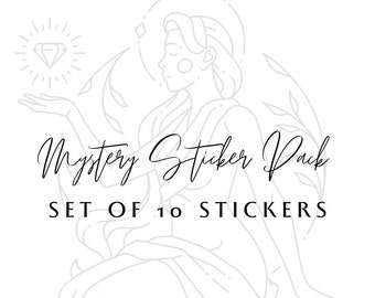 Mystery Sticker Pack | Set of 10 Stickers