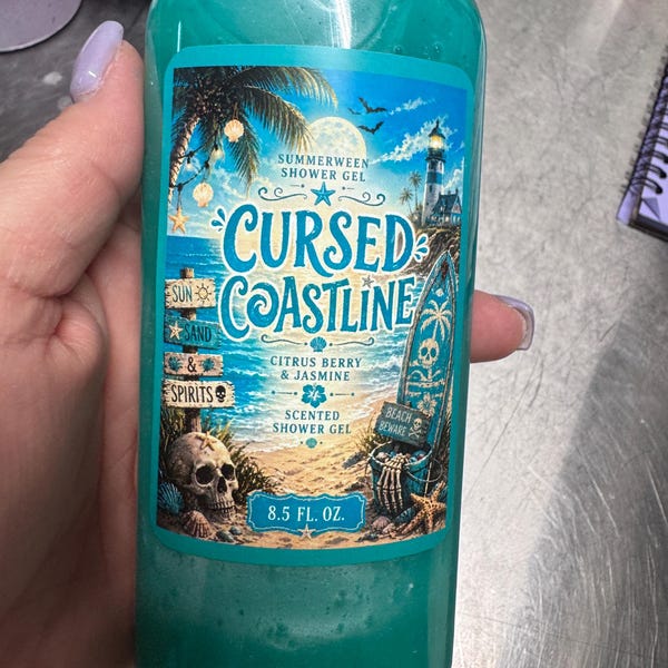 Cursed Coastline Shower Gel/ Bubble Bath