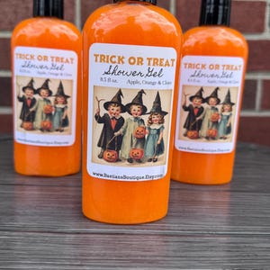 Trick or Treat Shower Gel/ Bubble Bath