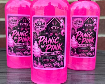 Panic In Pink Shower Gel/ Bubble Bath