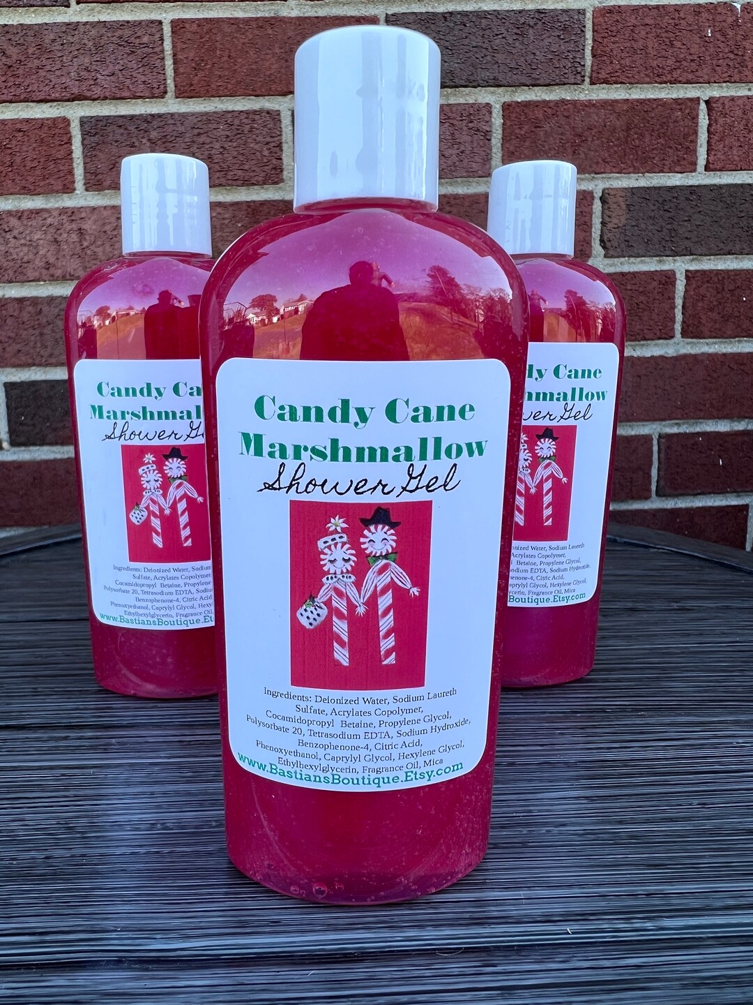 Candy Cane Marshmallow Shower Gel/ Bubble Bath Etsy