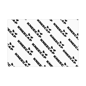 Kneecap black/white  Gift Wrap Papers for Any Occasion, Creative Wrapping Paper for Birthdays, Holidays, Baby Showers, Weddings, and More