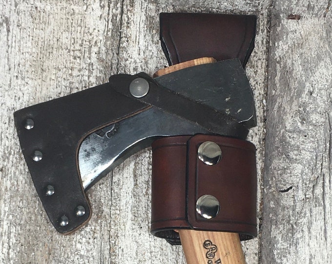 Hatchet, Axe, Hammer Leather Belt Holder