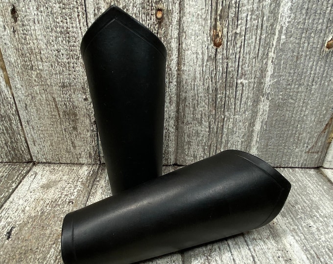 Plain Small Leather bracers for Costuming leather armor armour vambraces sca larp renaissance arm cuff guard woodsman