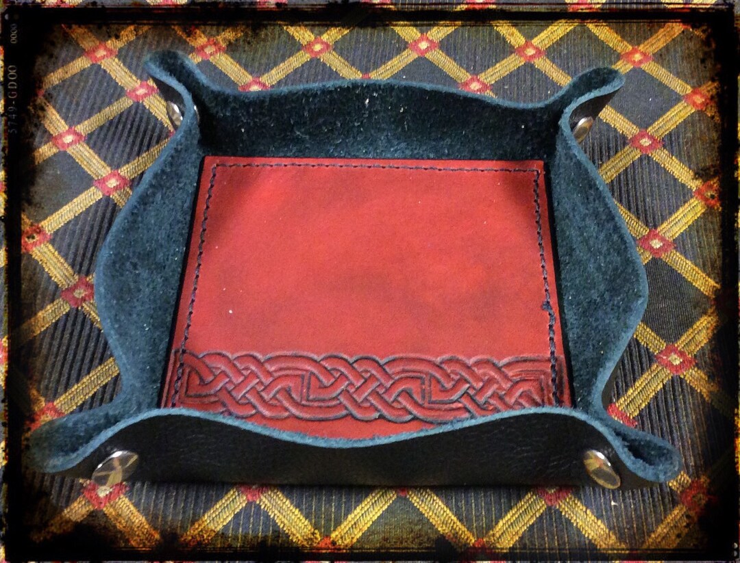 Dice Tray Folding Travel Tray Gaming Celtic Etsy