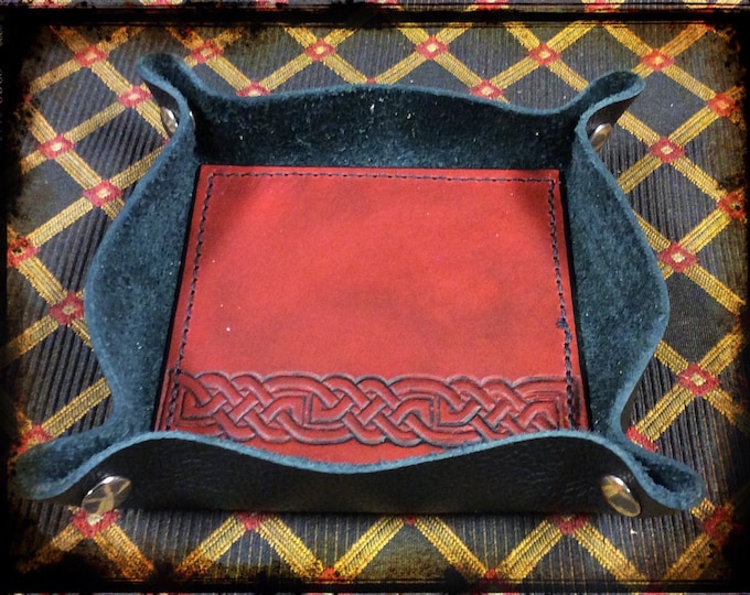 Dice Tray Folding Travel Tray Gaming Celtic