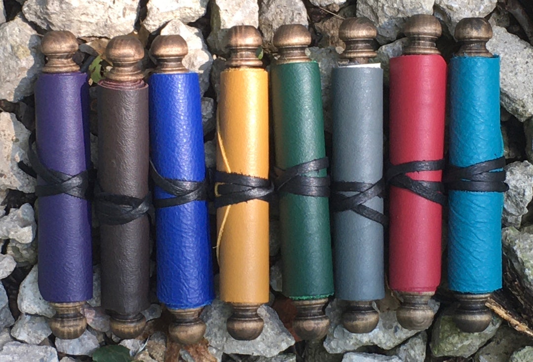 Leather Parchment Scroll Regular Size Etsy