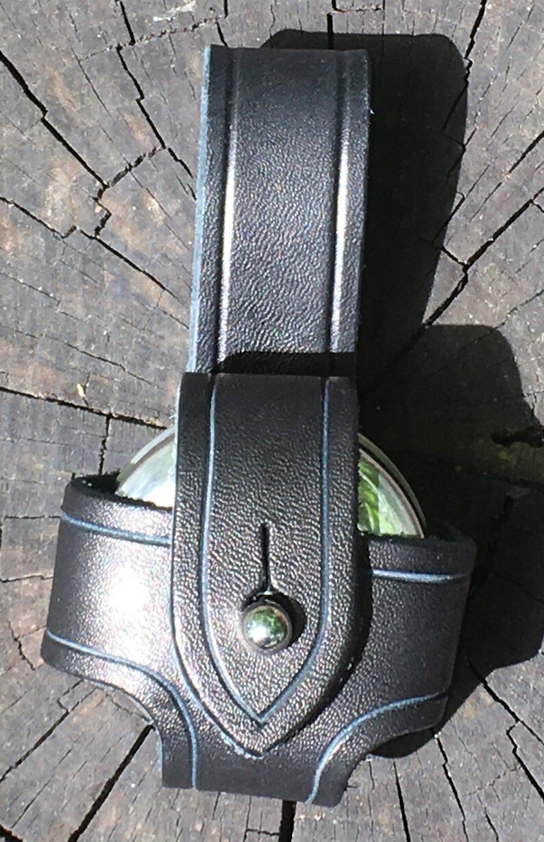 Collapsible shot glass leather belt holster booze vodka Etsy