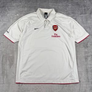 アーセナル ホワイトジャージ エミレーツ Arsenal fly emirates - Etsy 日本