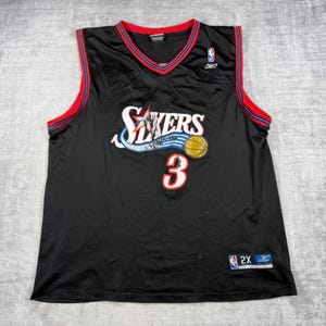 Nba Reebok Iverson Jersey - Etsy