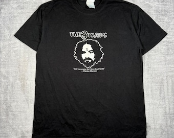 The 3Tards Shirt Mens Large Black Vintage 90s Wounded Paw Hardcore Punk Band