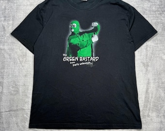 Trailer Park Boys Shirt Mens Large Black Vintage Green Bastard Bubbles Comedy