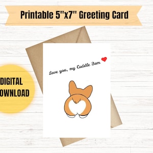 Printable I Love You Card, Just Remember I Love You Card, Digital Download, Valentines Card, Anniversary Card, Romantic Card For Couples