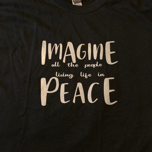 Imagine Peace Short Sleeve Tee main image 1