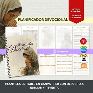 Devotional Planner | Prayer Journal, Bible Study, Daily Reflections, and Spiritual Goals
