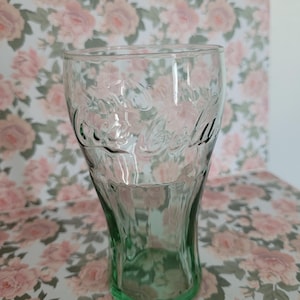 Vintage Coca Cola small glass