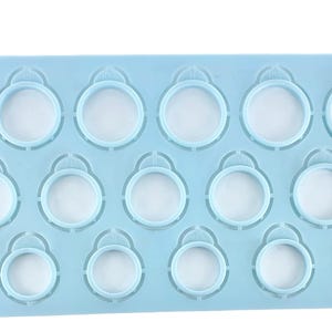 Ring Size Finder Ring Sizer 4 through 12 Plastic immagine 4