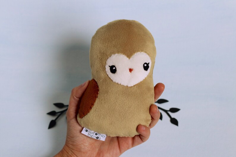 small owl stuffed animal