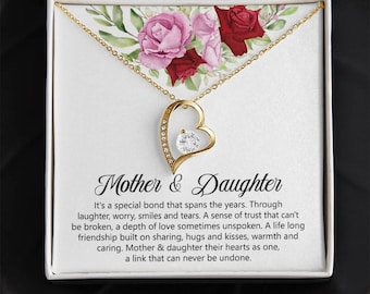 Gifts for Mom From Daughter, Mom Gifts From Daughter, Birthday Gifts for Mom From Daughter, Necklace for Mom, Mother Gifts, Presents for Mom