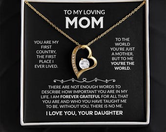 Gifts for Mom From Daughter, Mom Gifts From Daughter, Birthday Gifts for Mom From Daughter, Necklace for Mom, Mother Gifts, Presents for Mom