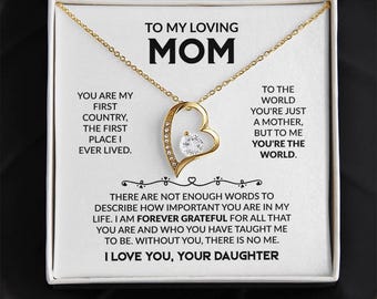Gifts for Mom From Daughter, Mom Gifts From Daughter, Birthday Gifts for Mom From Daughter, Necklace for Mom, Mother Gifts, Presents for Mom