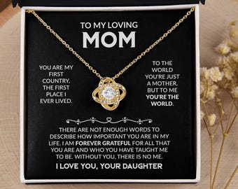 Gifts for Mom From Daughter, Mom Gifts From Daughter, Birthday Gifts for Mom From Daughter, Necklace for Mom, Mother Gifts, Presents for Mom