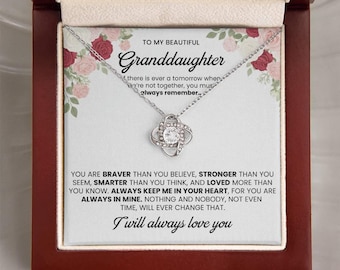 Granddaughter Gift – Special Granddaughter Birthday Gift, Christmas Jewelry, Granddaughter Necklace