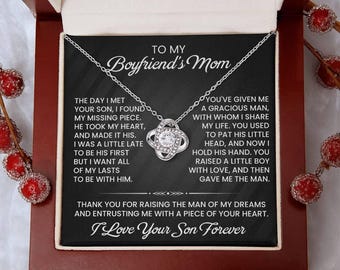 Boyfriend’s Mom Gift | Necklace for Boyfriend’s Mother | Birthday, Christmas, or Mother’s Day