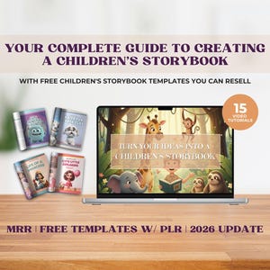 Children’s Storybook Creation Mini Course | Learn to Create & Sell Kids Digital Storybooks Using Canva and AI
