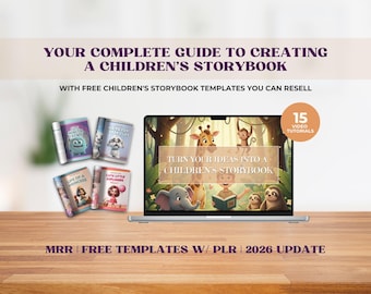 Children’s Storybook Creation Mini Course | Learn to Create & Sell Kids Digital Storybooks Using Canva and AI